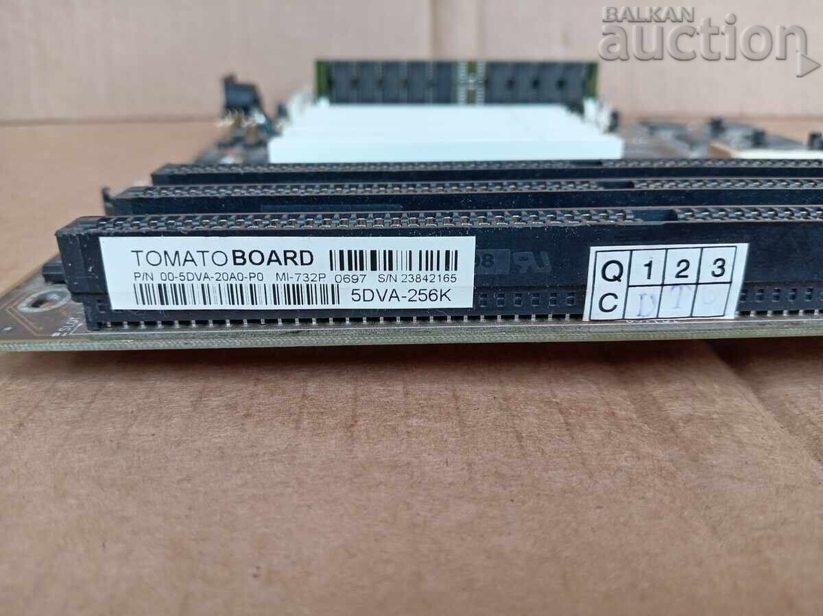 Livrarea Placă de bază vintage VIA SOCKET 7 pentru calculator din anii '90 RAM