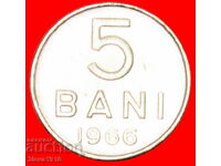 YEAR=TYPE: SOCIALIST ROMANIA ★ 5 BANI 1966! UNCOMMON!