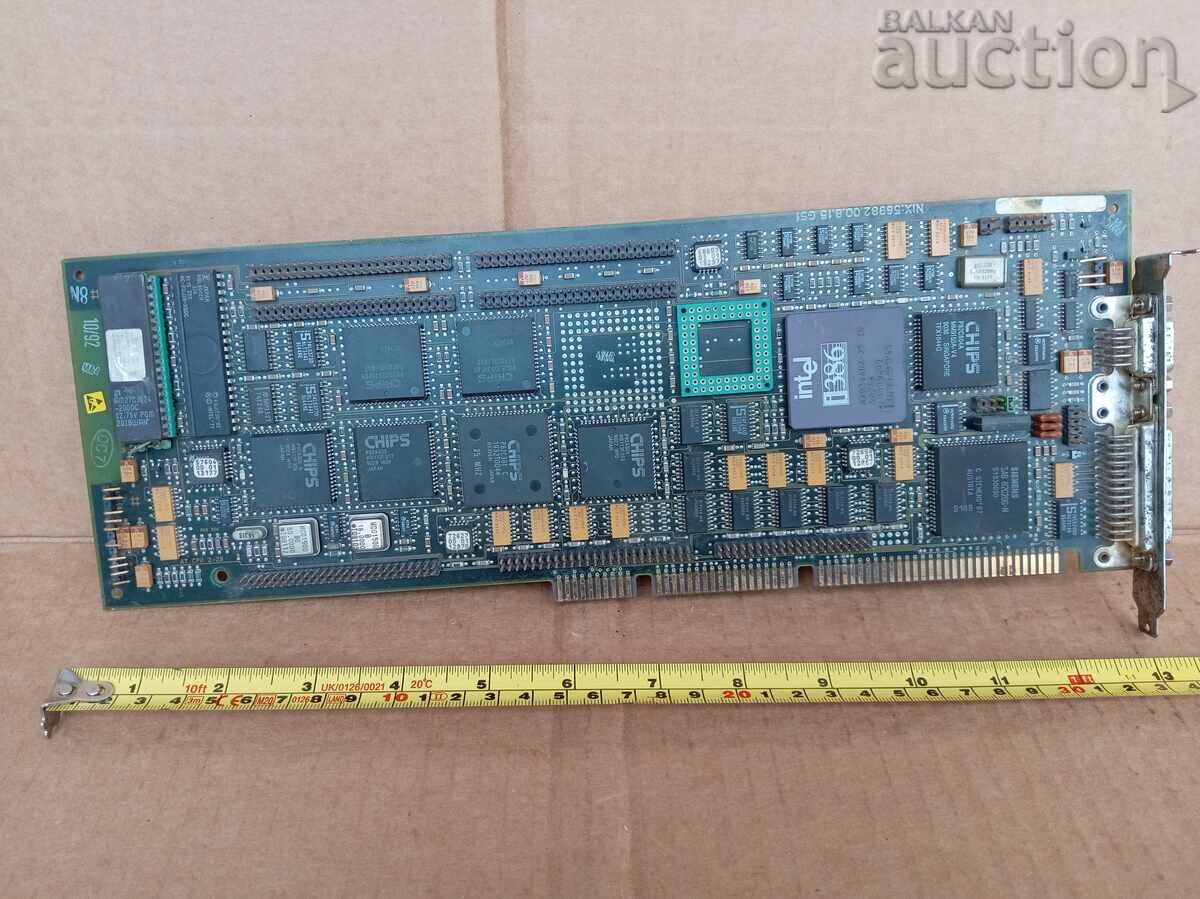 INTEL 386 vintage computer motherboard 80s RAM