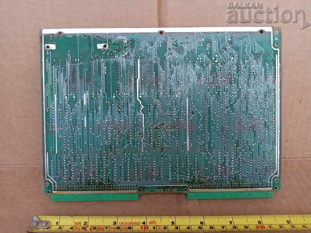 Placă electronică veche comutator industrial anii '80 CPU - 5