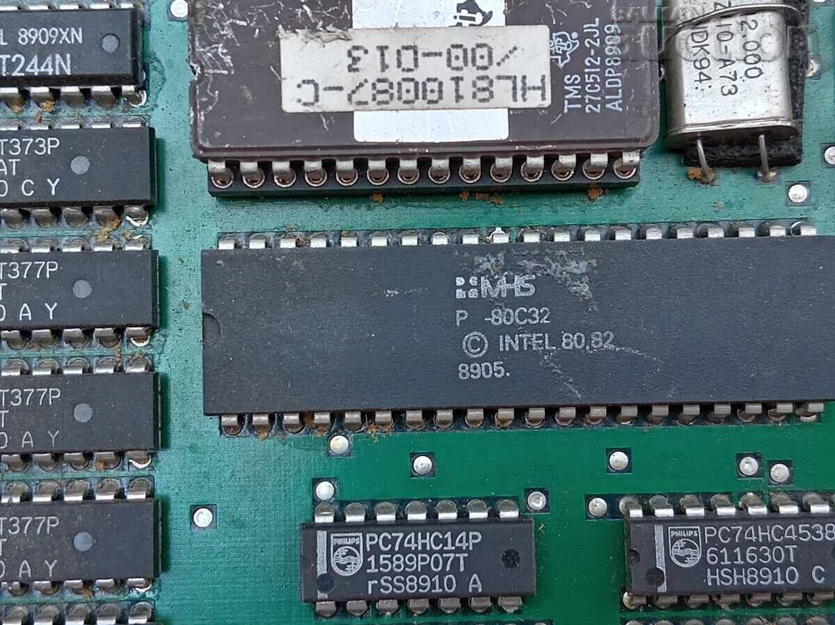 INTEL placă de bază veche comutator industrial CPU anii '80 - 5
