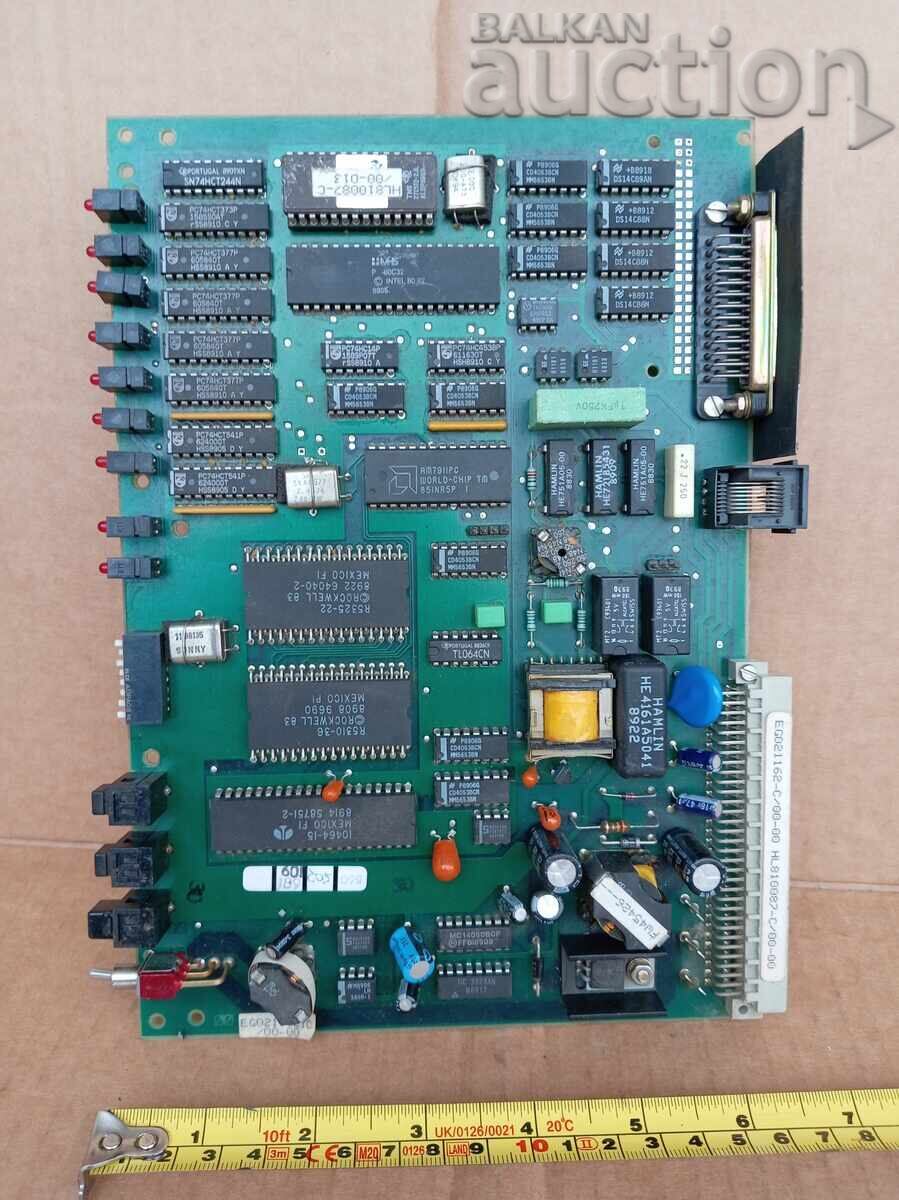 INTEL placă de bază veche comutator industrial CPU anii '80