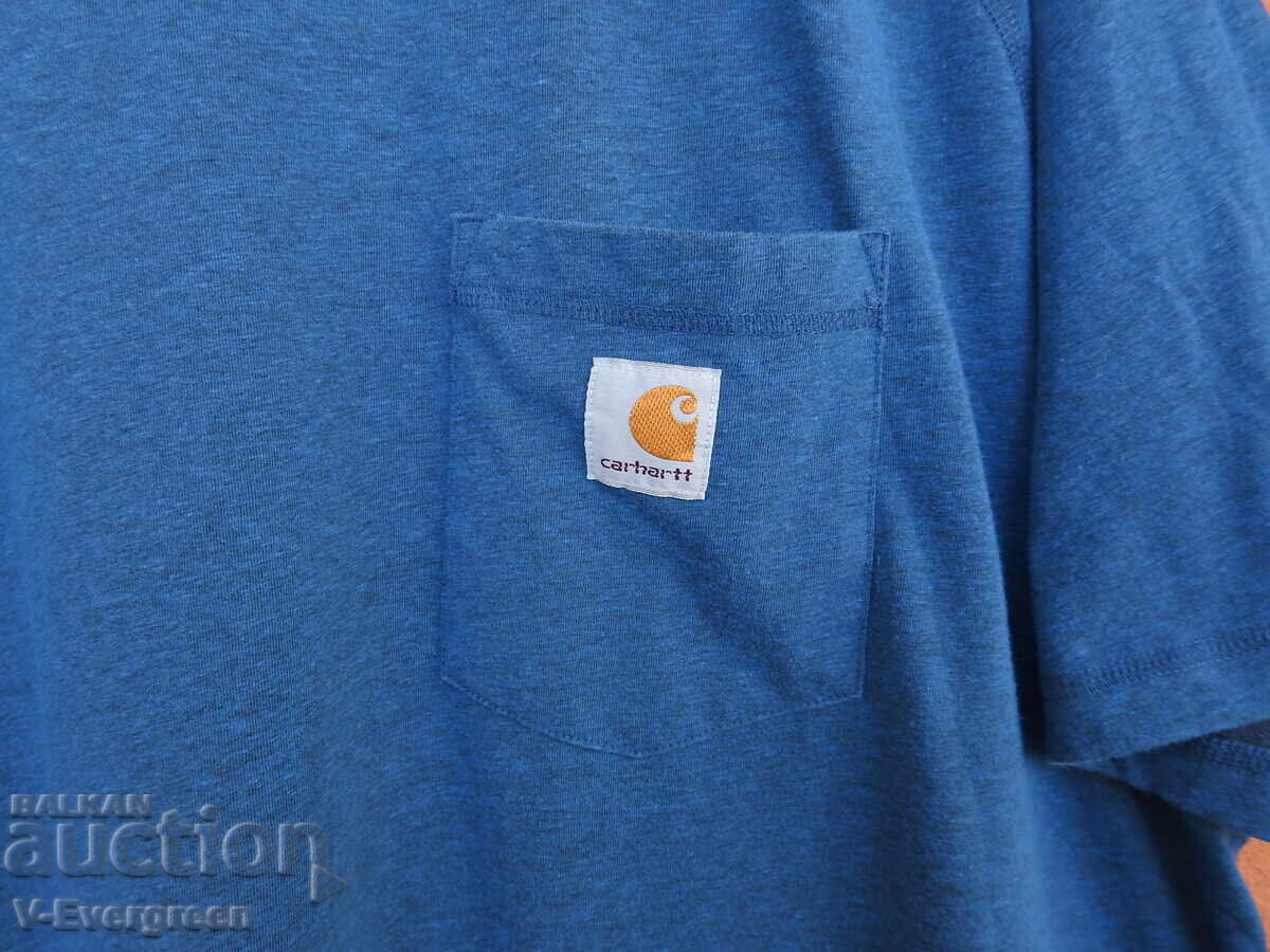 Tricou original Carhartt albastru (2XL/3XL) cu preț € 12.00 | 23.47 BGN