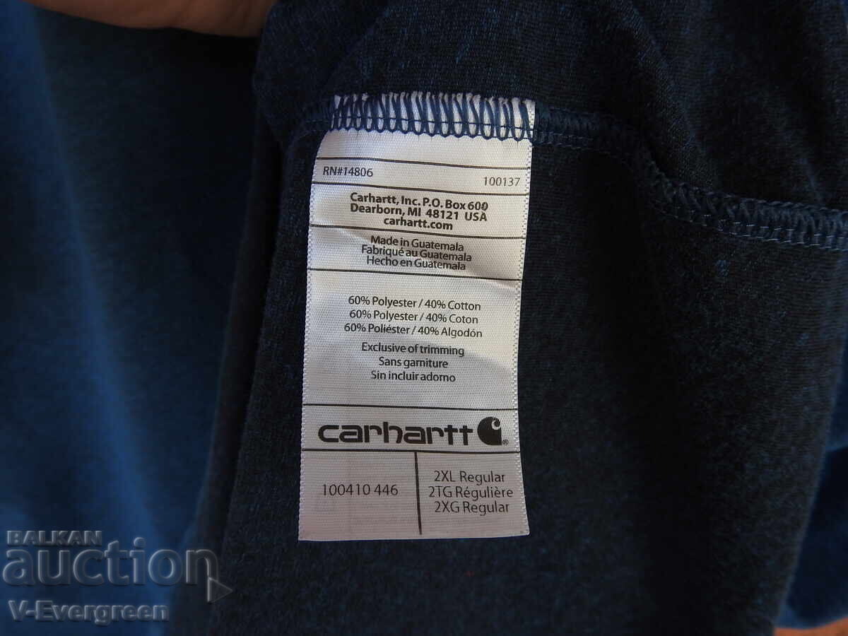 Tricou original Carhartt albastru (2XL/3XL) - 5