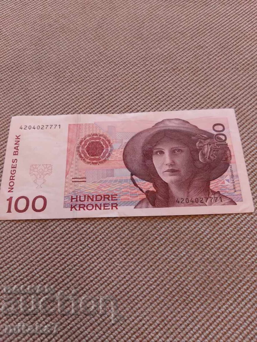 100 kroner 1997, Norway