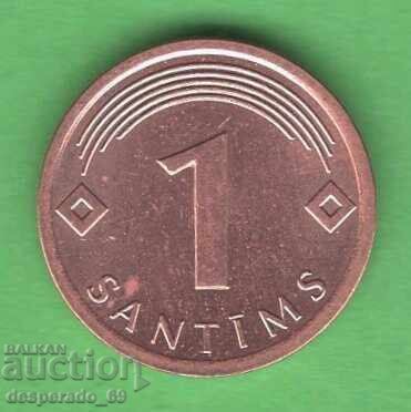 (¯`'•.¸ 1 santim 2008 LATVIYA ¸.•'´¯) (¯`'•.¸ 1 santim 2008 LATVIYA ¸.•'´¯)