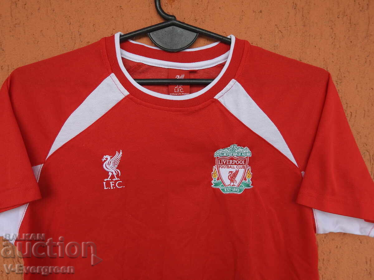 Tricou de fotbal Liverpool (M) cu preț € 9.00 | 17.60 BGN Tricou de fotbal Liverpool (M) cu preț € 9.00 | 17.60 BGN