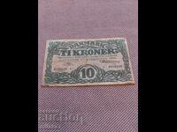 10 coroane 1948, Danemarca