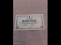 1 coroană 1921, Danemarca