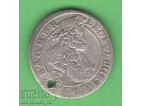 (¯`'•.¸   3 кройцера 1697  АВСТРИЯ (Силезия)   ¸.•'´¯)