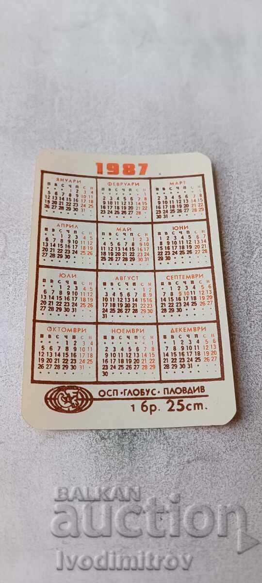 Calendar Pantera Roz trasă de un delfin 1987 cu preț € 0.88 | 1.72 BGN