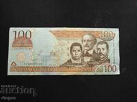 100 pesos Republica Dominicană 2003