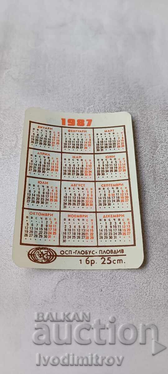 Calendar mic Donald Duck tras de un delfin 1987 cu preț € 0.88 | 1.72 BGN