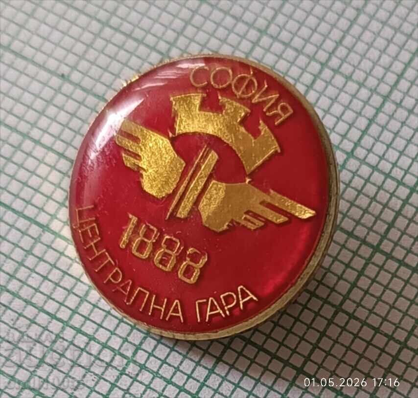 Insignă - Gara Centrală Sofia cu preț € 1.00 | 1.96 BGN