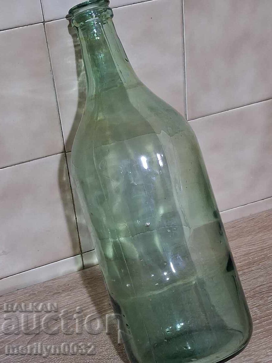 Sticla pentru apa minerala 3 litri sticla anii 1960 cu dop - 5