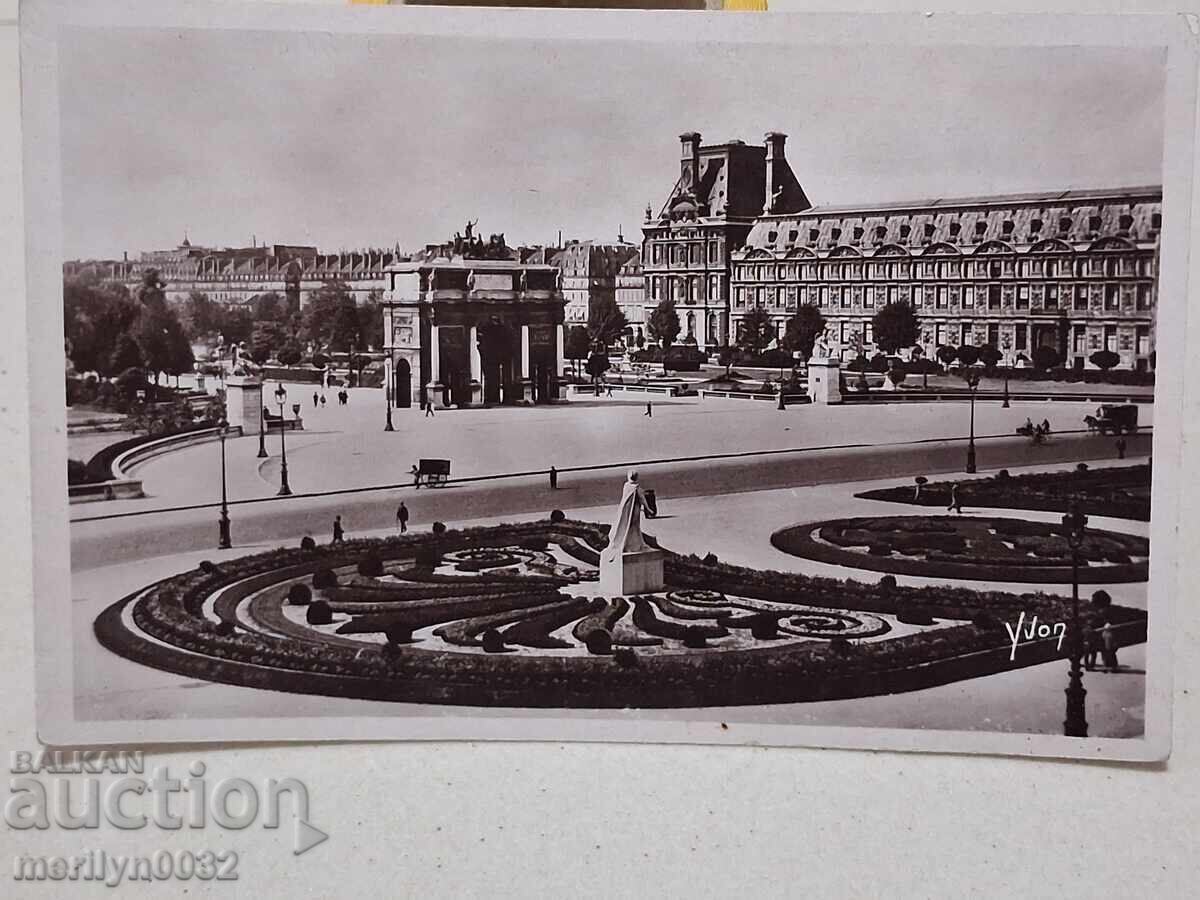 Fotografie carte poștală Paris 1932