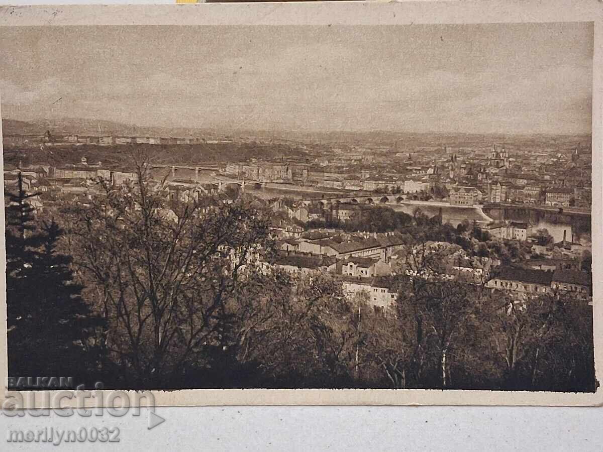 Photo postcard Prague 1930 Photo postcard Prague 1930