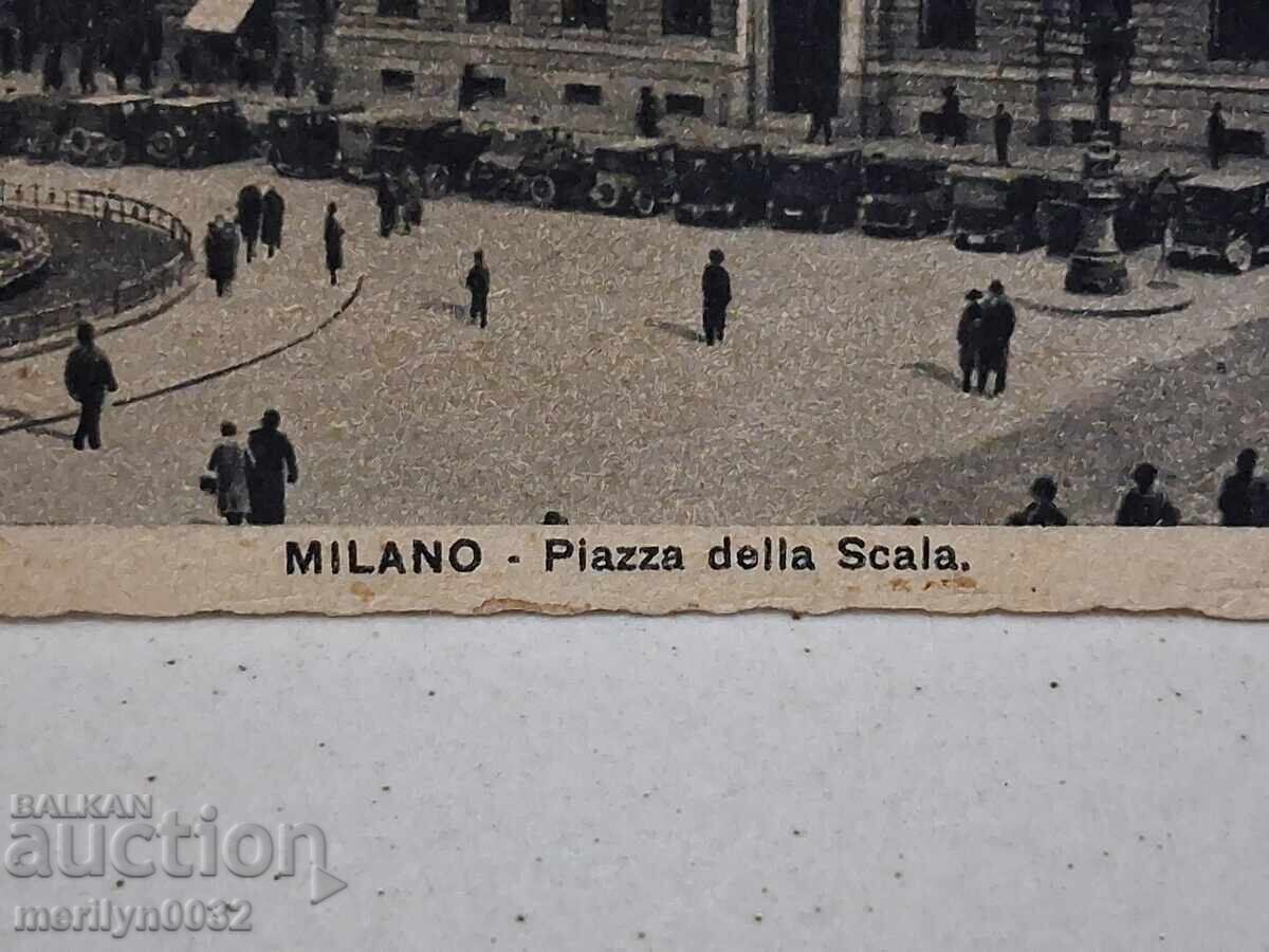 Livrarea Carte poștală foto Milano 1929