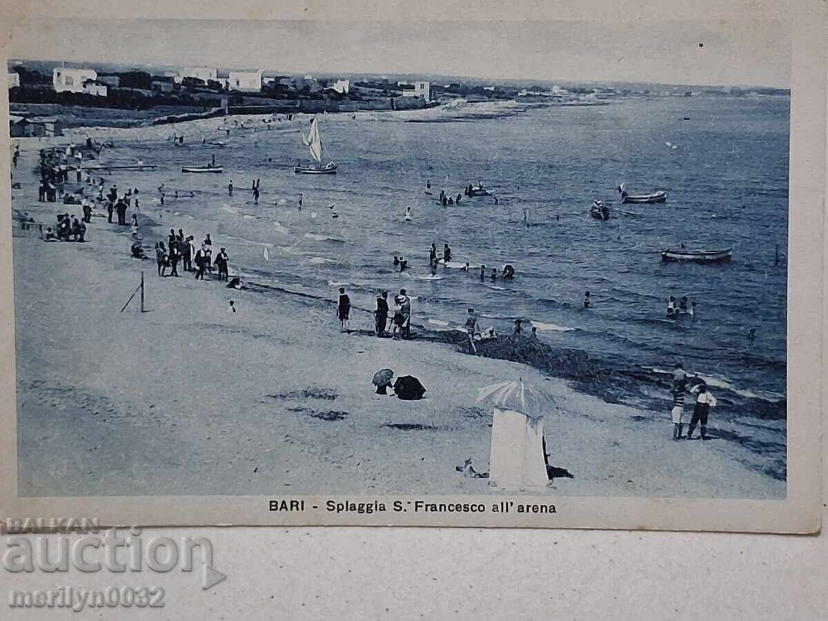 Carte poștală foto Bari 1930