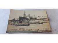 Postcard Burgas The Port Kovachev No. 21