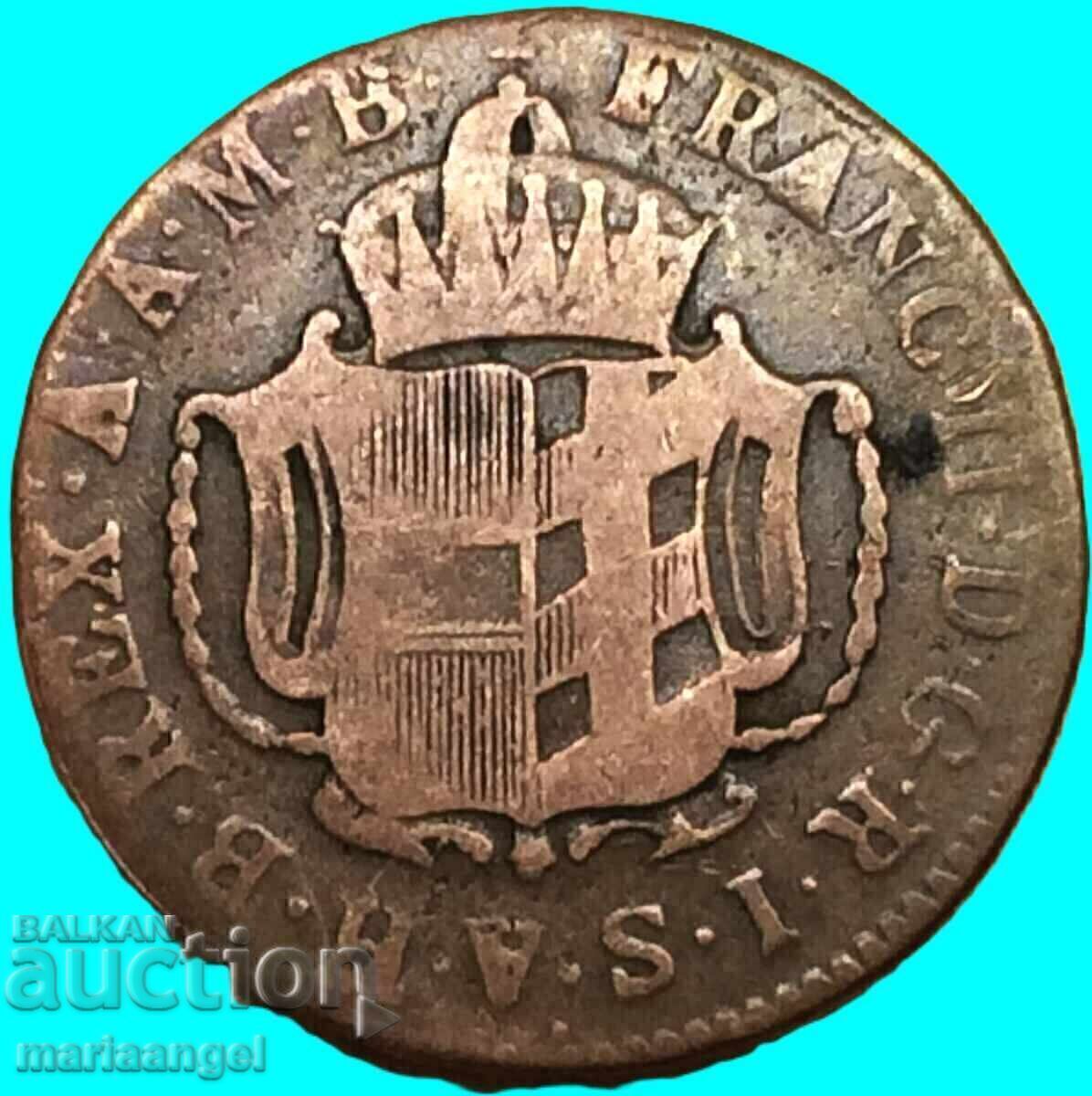 1 kreĭtser 1802 N - Günzburg Austria 24mm cupru cu preț € 11.00 | 21.51 BGN