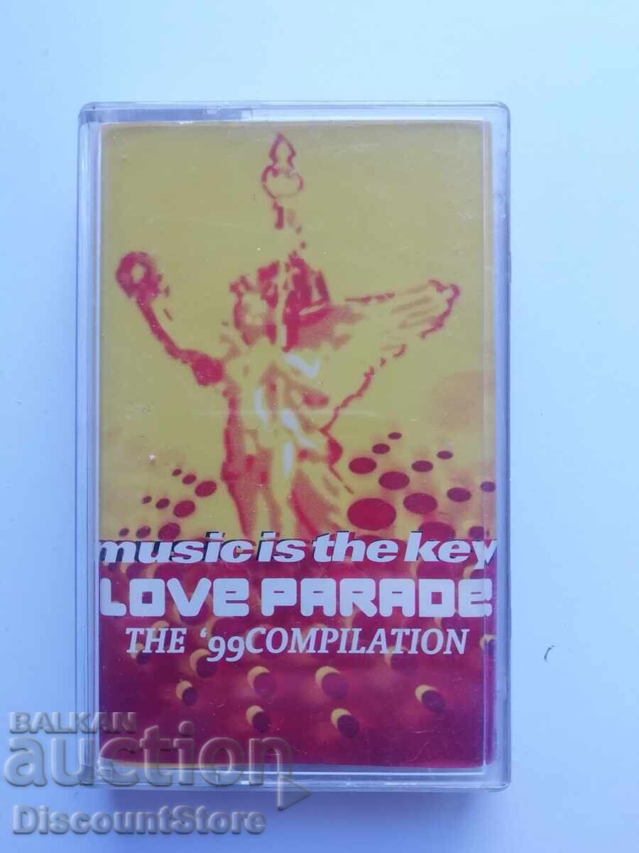 Compilație Love Parade Music Is The Key '99 Casetă audio