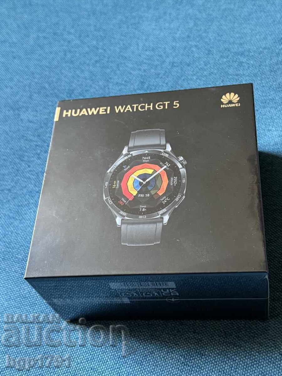 Huawei Watch GT 5 smartwatch brand new from 1 cent with price € 67.00 | 131.04 BGN