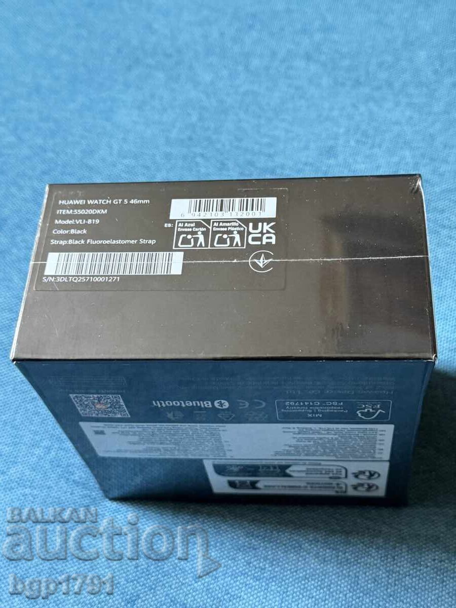 Delivery of Huawei Watch GT 5 smartwatch brand new from 1 cent