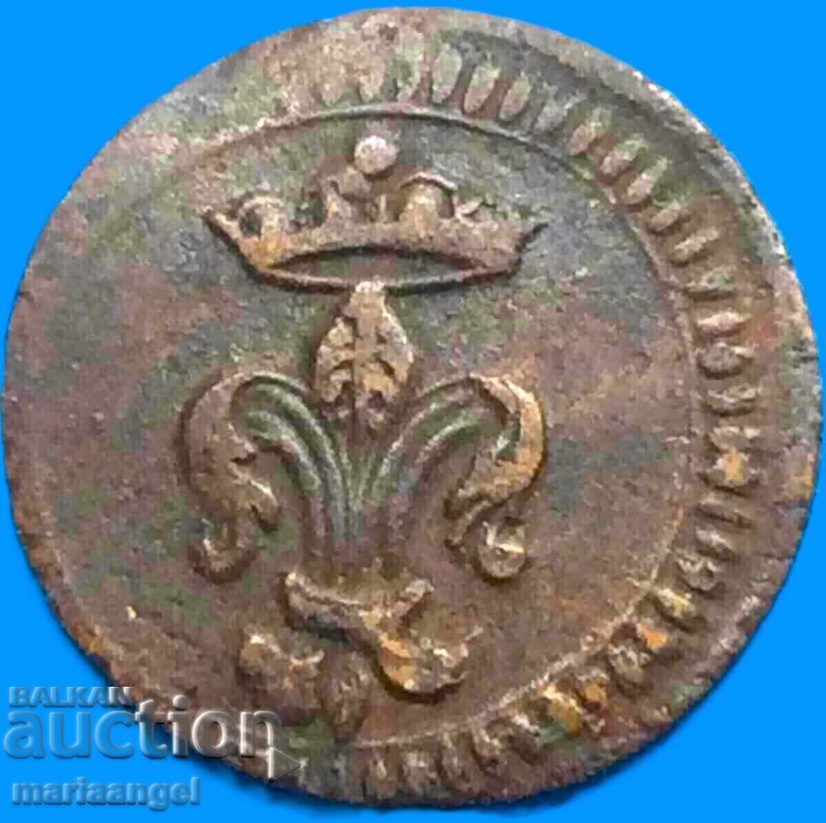 Modena 4 Denari 1780-1796 Italia Ercole d,Este - rar!