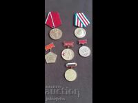 Lot of medals from Soca