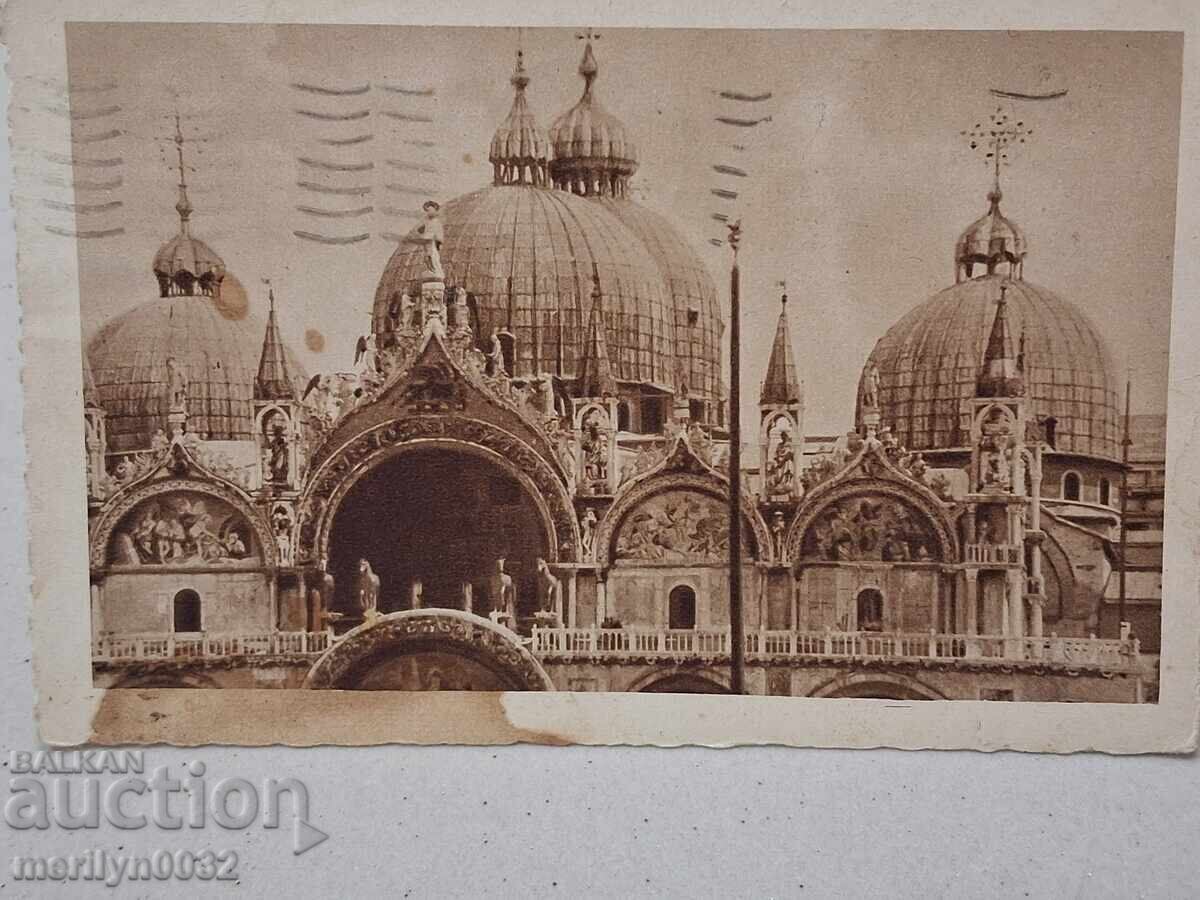 Photo postcard Venice 1934