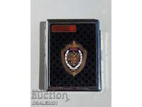 Tabacheră Rusia FSB-ASINB semn academie /ds1709