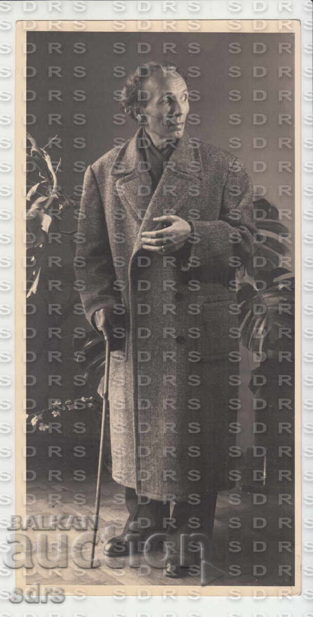 Iliya Beshkov artist 3 original portrait photos 12x23.7cm - 5