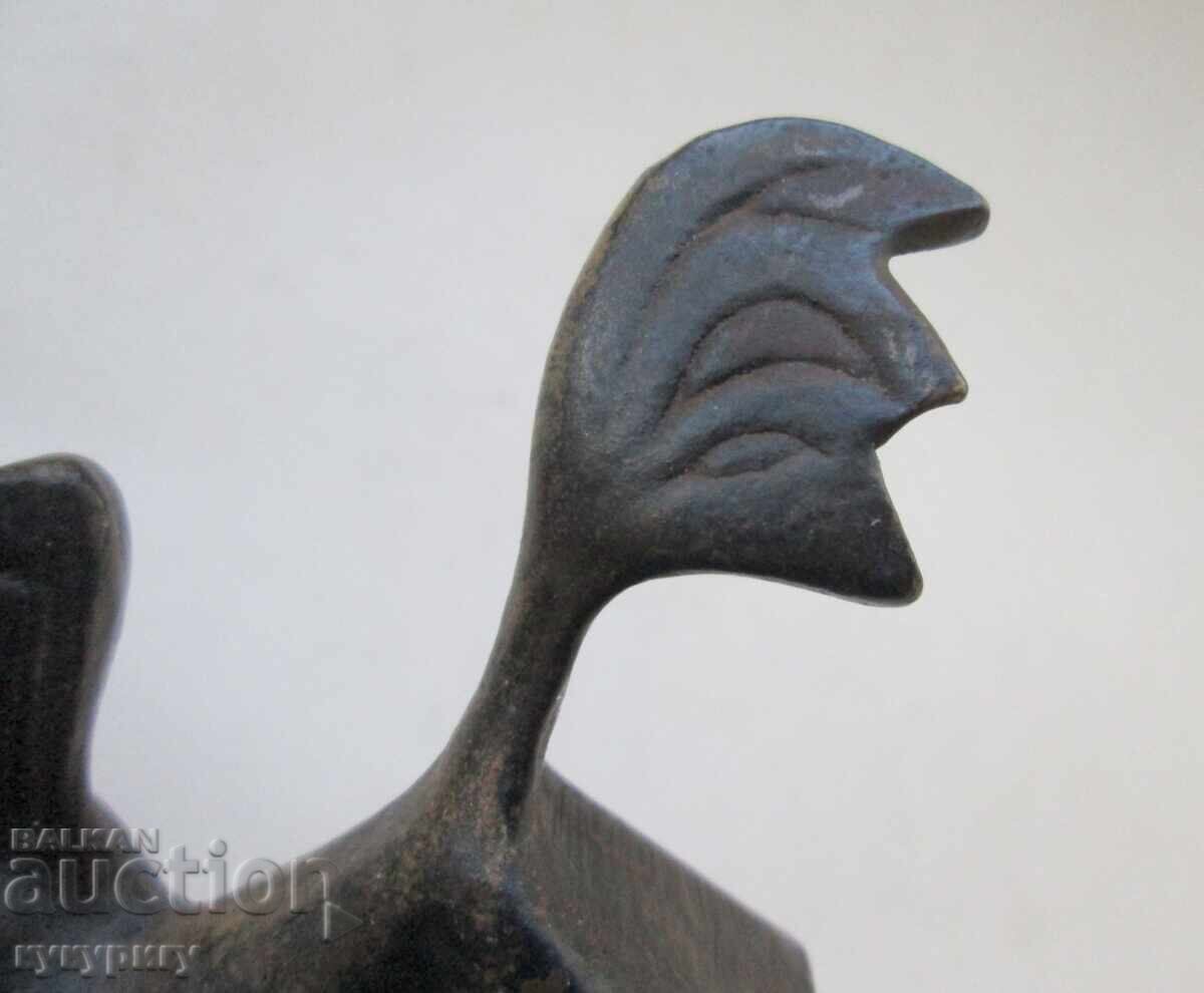 Auction  Vintage Russian cast iron art figurine statue Little Horse cast iron