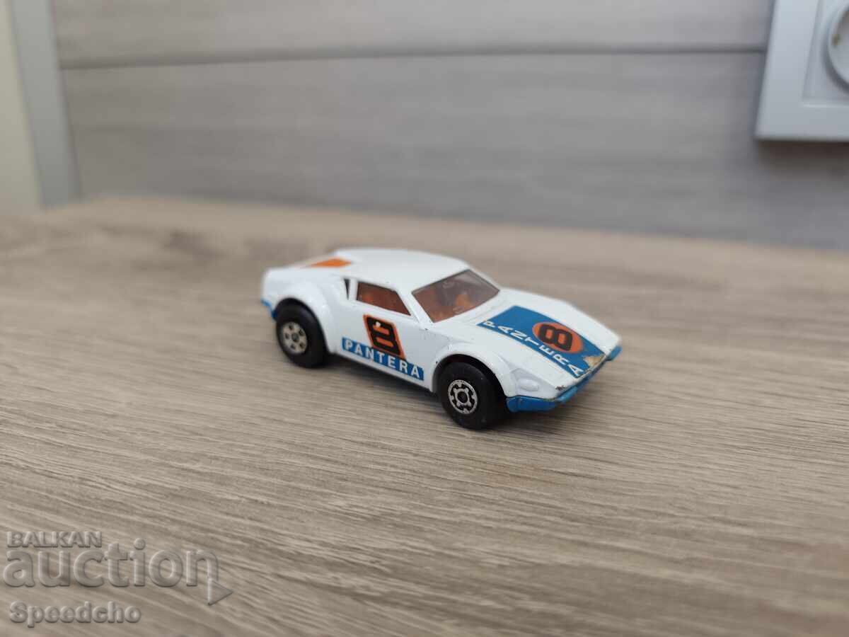Matchbox englezesc - De Tomaso Pantera Matchbox cu preț € 7.59 | 14.84 BGN Matchbox englezesc - De Tomaso Pantera Matchbox cu preț € 7.59 | 14.84 BGN