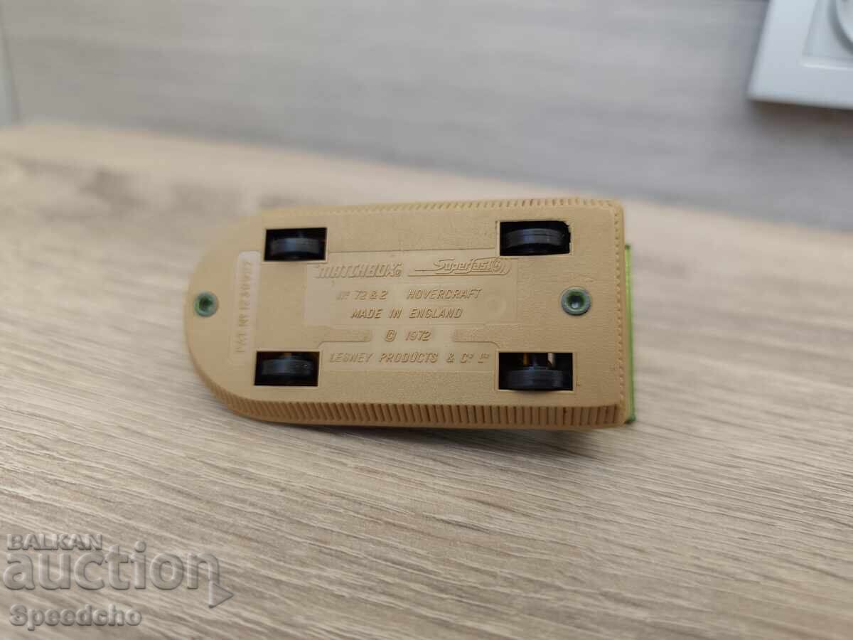 Livrarea Matchbox englezesc - Hovercraft Matchbox