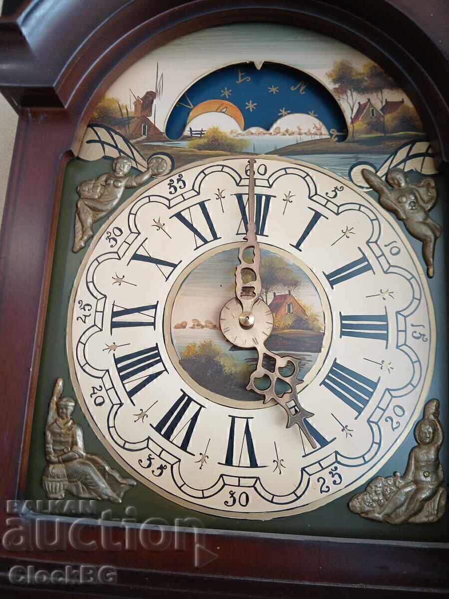 Dutch Friesian wall clock (Staartklok) - 5 Dutch Friesian wall clock (Staartklok) - 5
