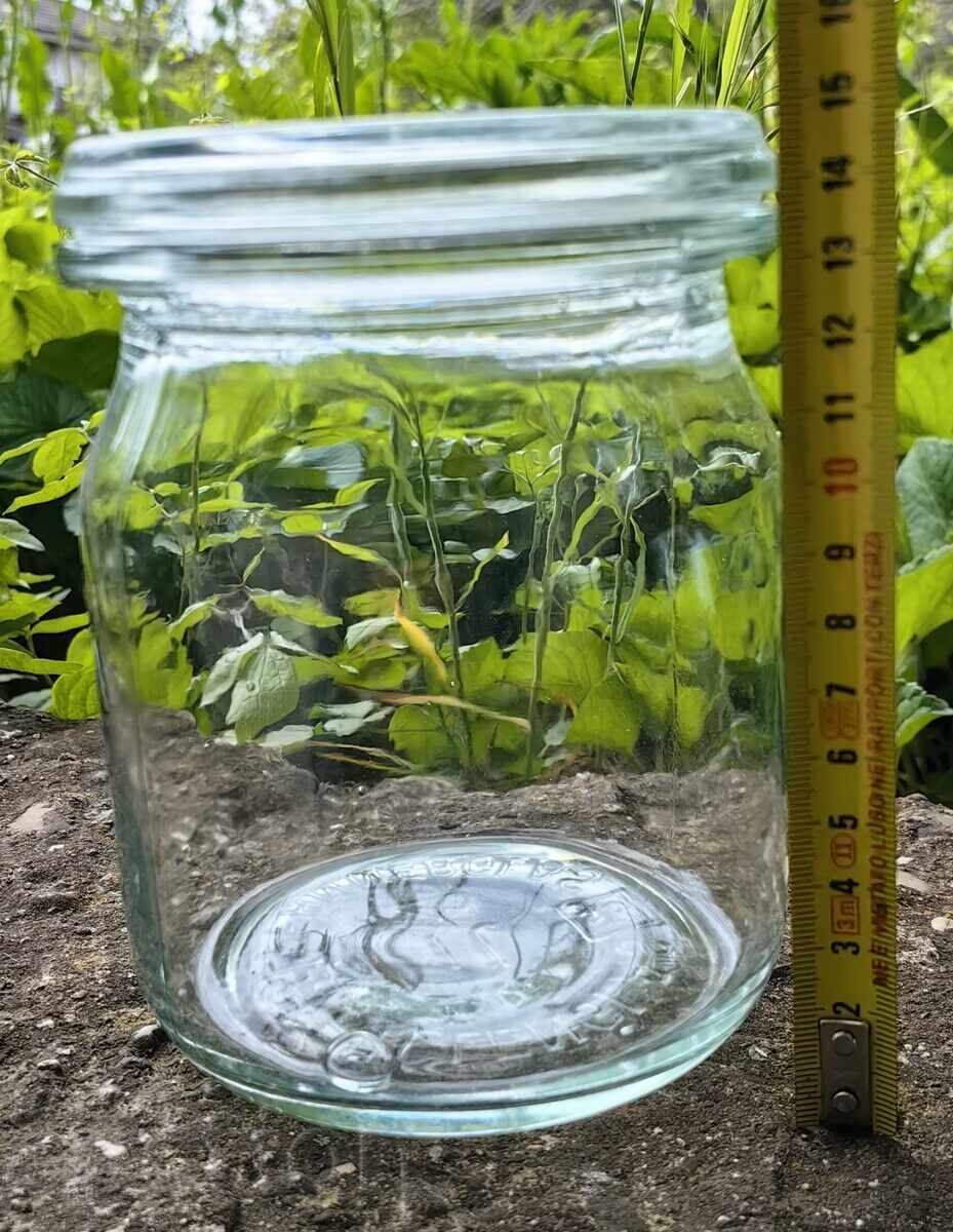 BORCAN VECHI DIN STICLĂ RILLENGLAS PFANERGLAS cu preț € 12.00 | 23.47 BGN