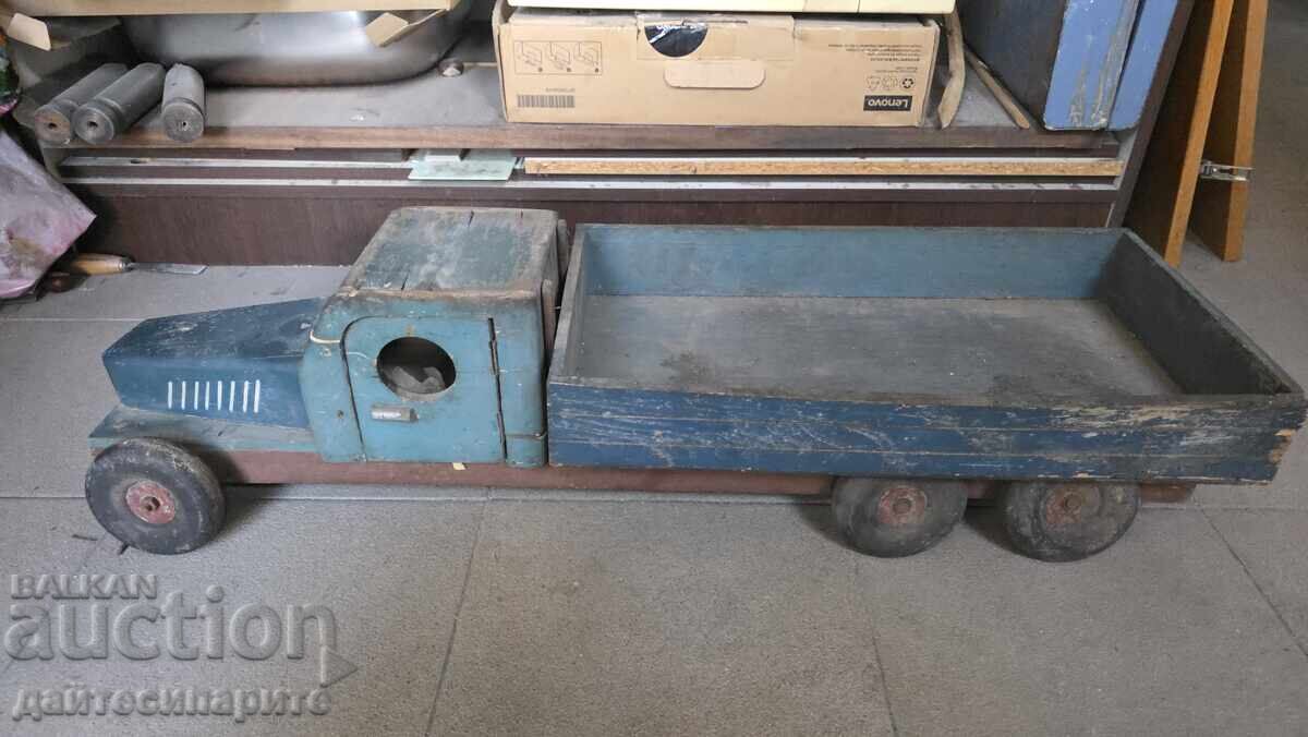 Δημοπρασία Παλιό φορτηγό παιχνίδι, μεγάλο-80εκ μήκος