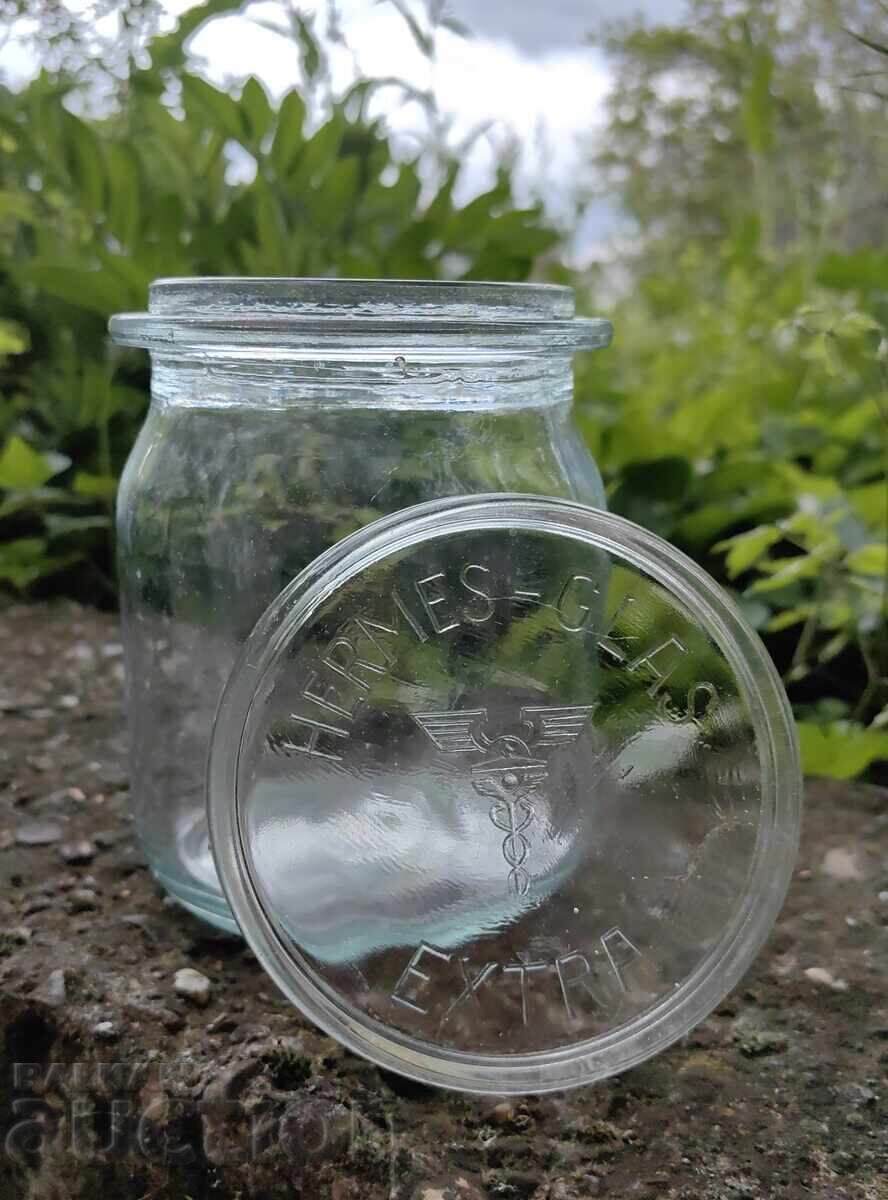 BORCAN VECHI DIN STICLĂ HERMES GLAS EXTRA - 5