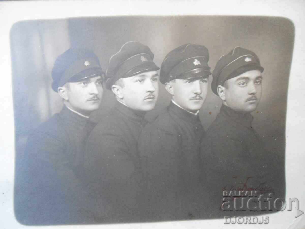 Fotografie veche, 15.IV.1930, Sofia, Amintire din perioada de ucenicie