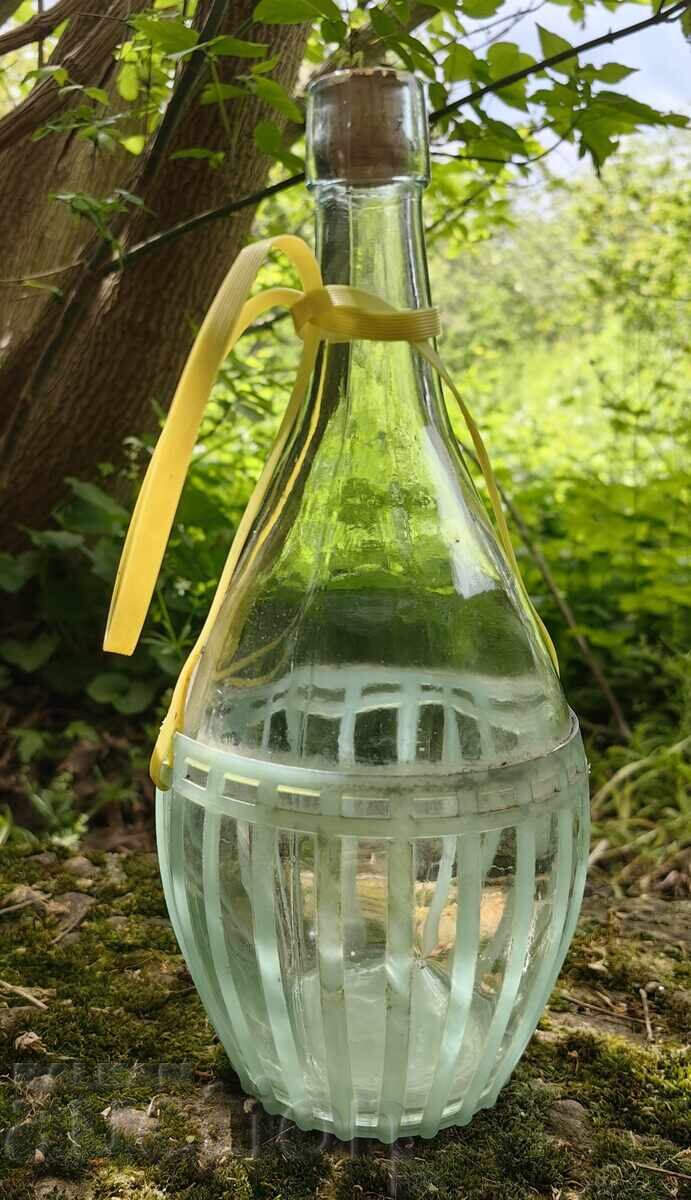 DAMAGIUNĂ VINTAGE ÎMPLETITĂ STICLĂ REZISTENTĂ