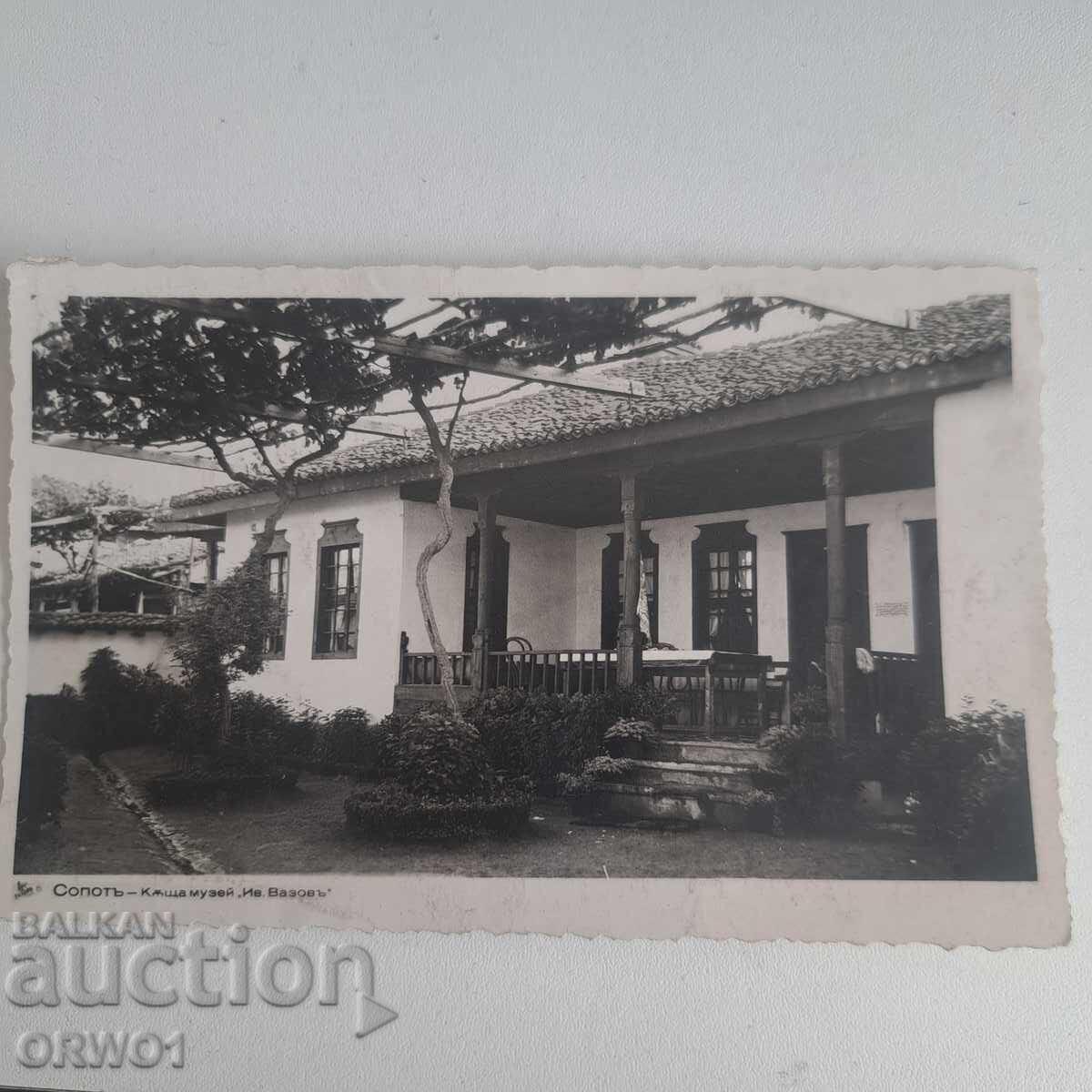 Sopot casa lui Ivan Vazov vedere veche Regatul Bulgariei