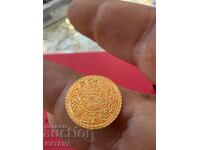 ½ Hayriye 1223/24 0.89g Turcia aur altın 0.873
