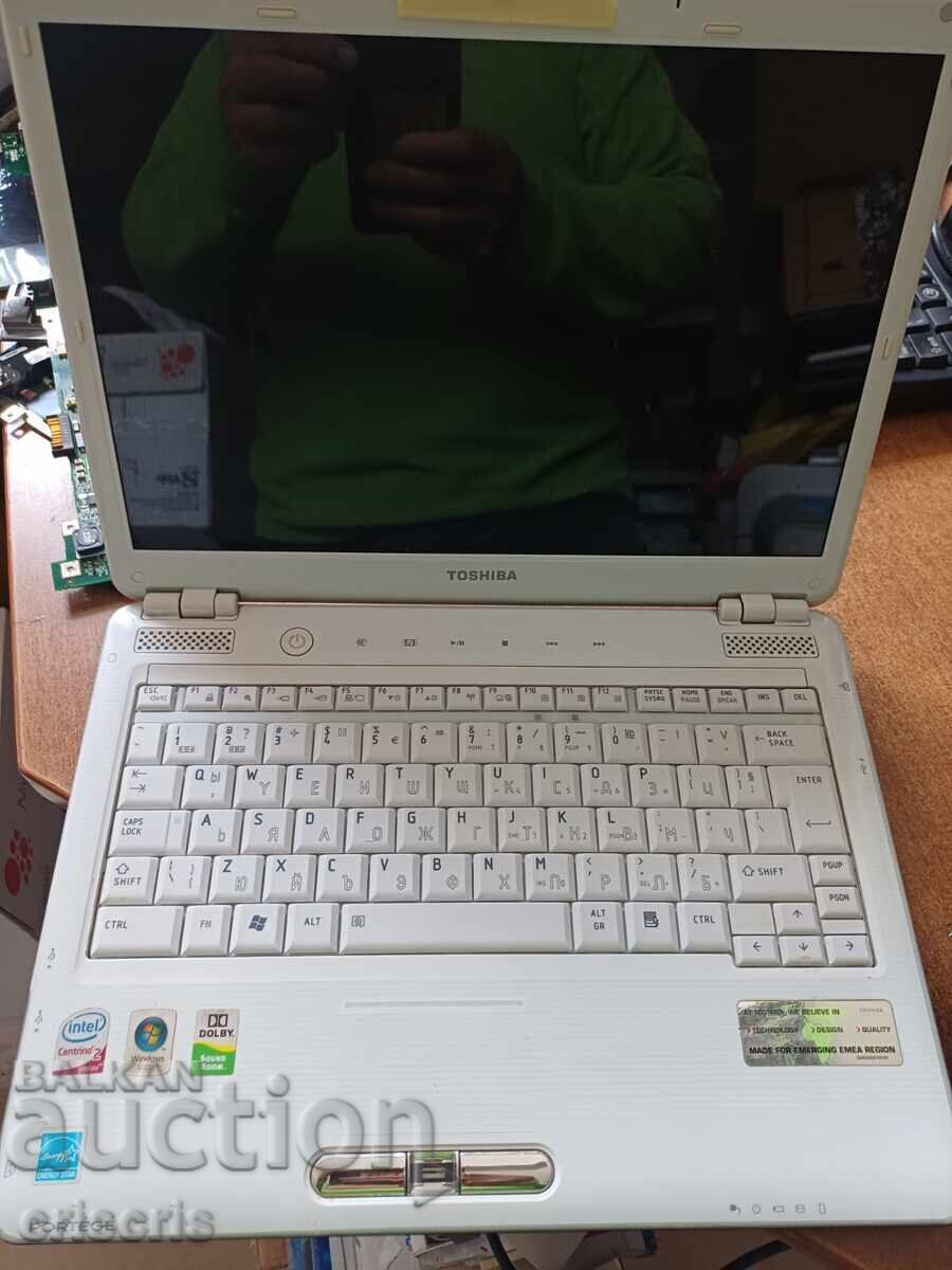 Toshiba Portege M800-107 – laptop funcțional Toshiba Portege M800-107 – laptop funcțional