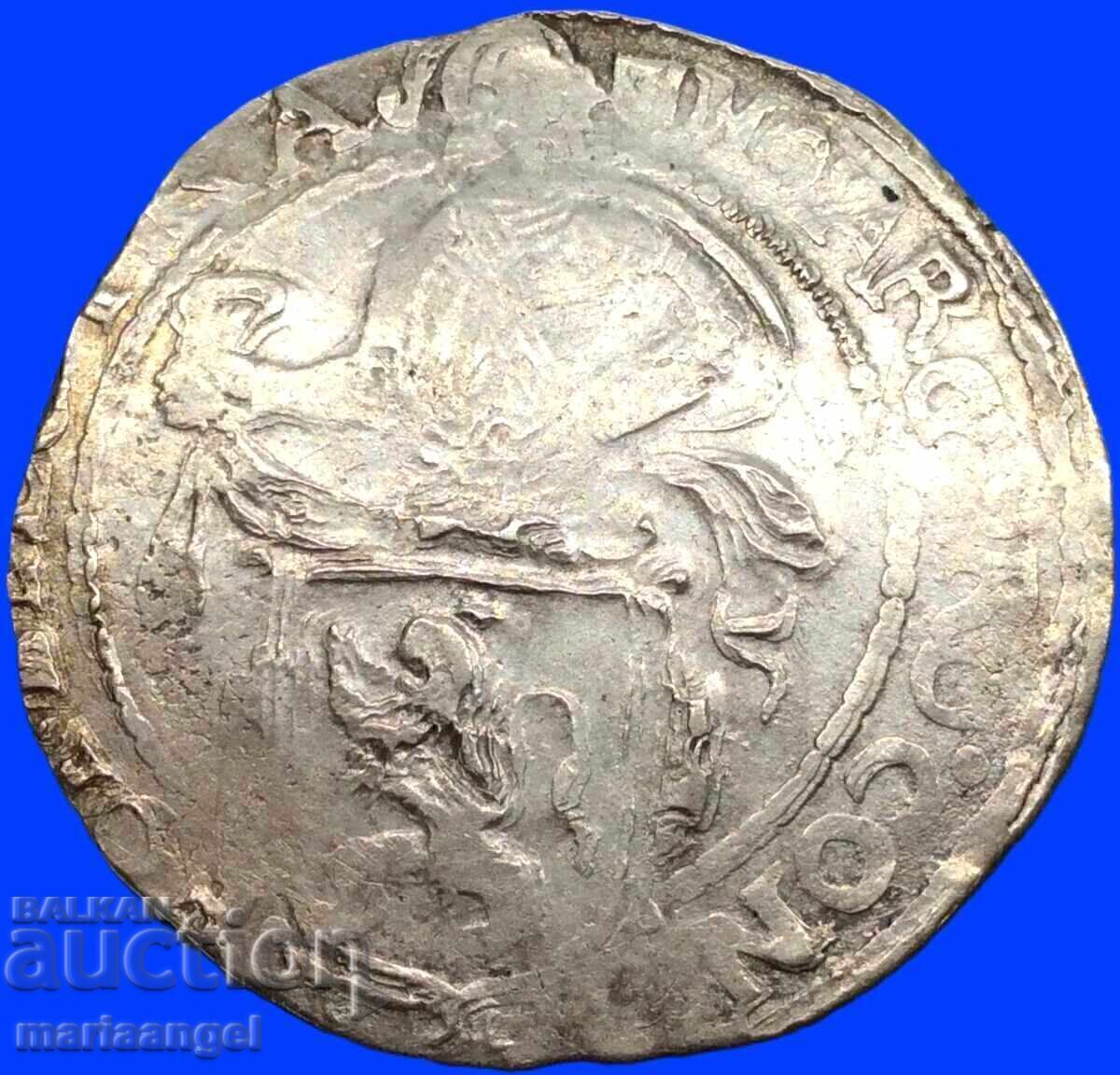 Olanda 1644 1/2 Taler Leu Daaler Utrecht argint