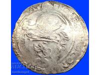 Netherlands 1644 1/2 Thaler Lion Daalder Utrecht silver