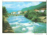 Carte poștală Bulgaria Teteven Râul Beli Vit