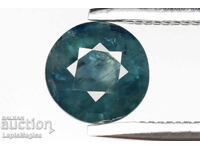 Natural blue-green sapphire from Australia 0.88ct 5.7mm heated