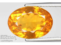 Citrin natural 8.32ct 13.5x10mm VS tăietură ovală
